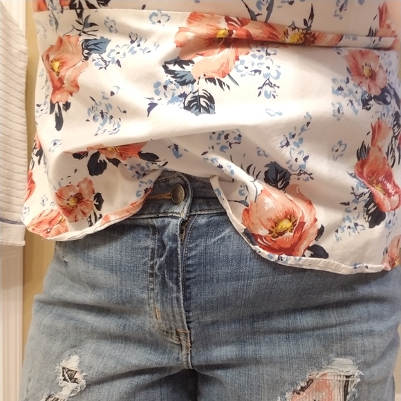 Torrid Flared Tank Blouse - Picture 6 of 10